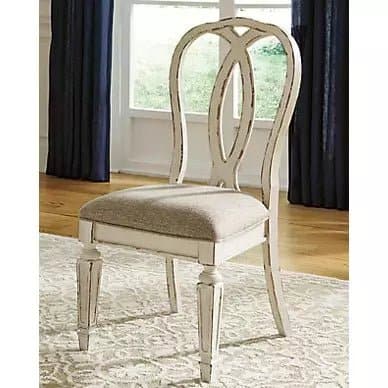 French Country Ribbon Back Dining Chair - HER Home Design Boutique
